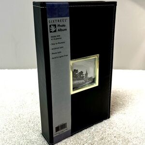 Sixtrees 300 Photo Slot Imitation Leather Photo Album Photo Size 4" x 6"